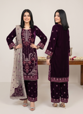 W64 Women Velvet  (S,M,M,L,L,XL)