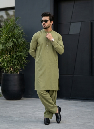 1026 Men Wash n Wear Slub (S,M,L,XL)