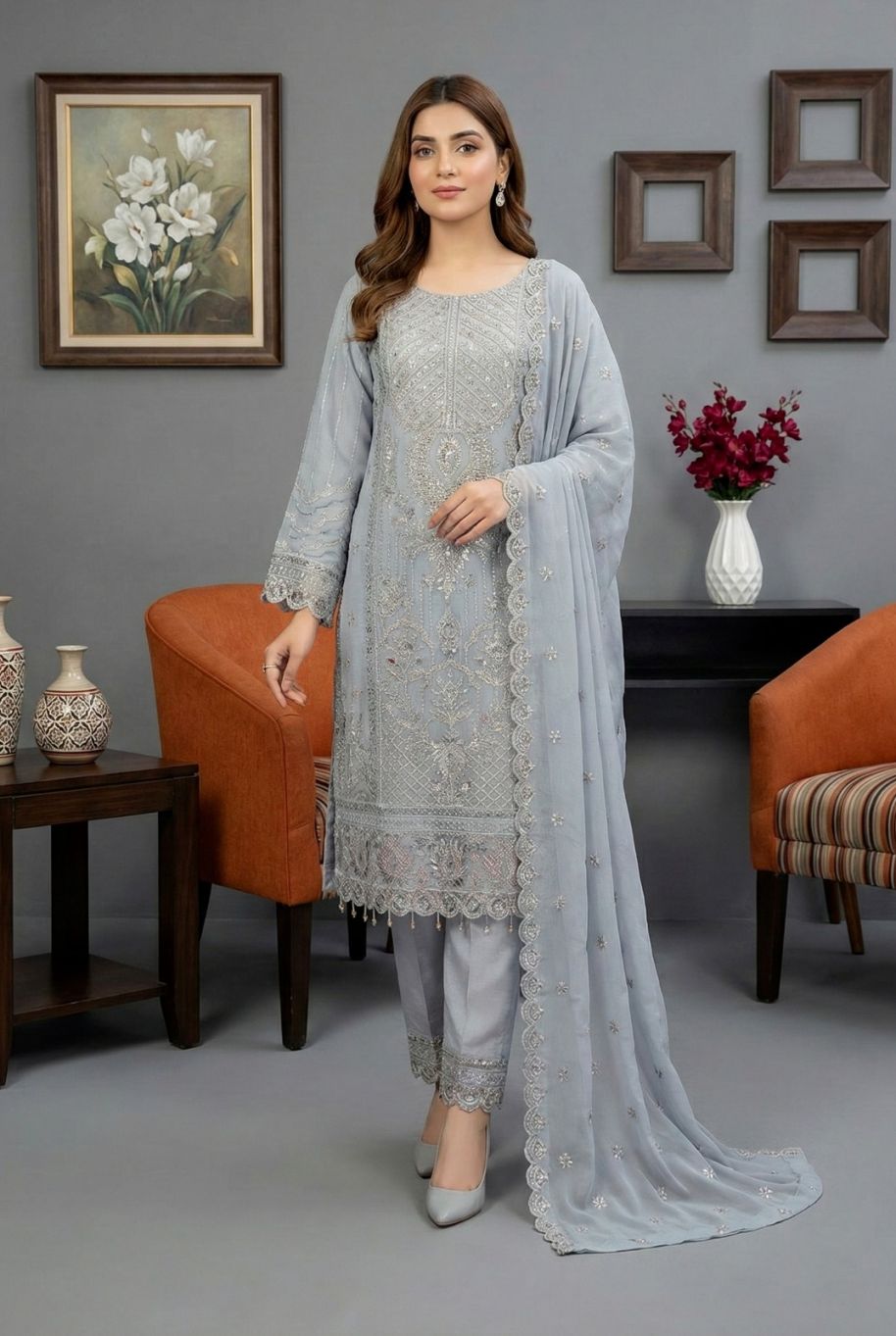 S364 Women Chiffon
