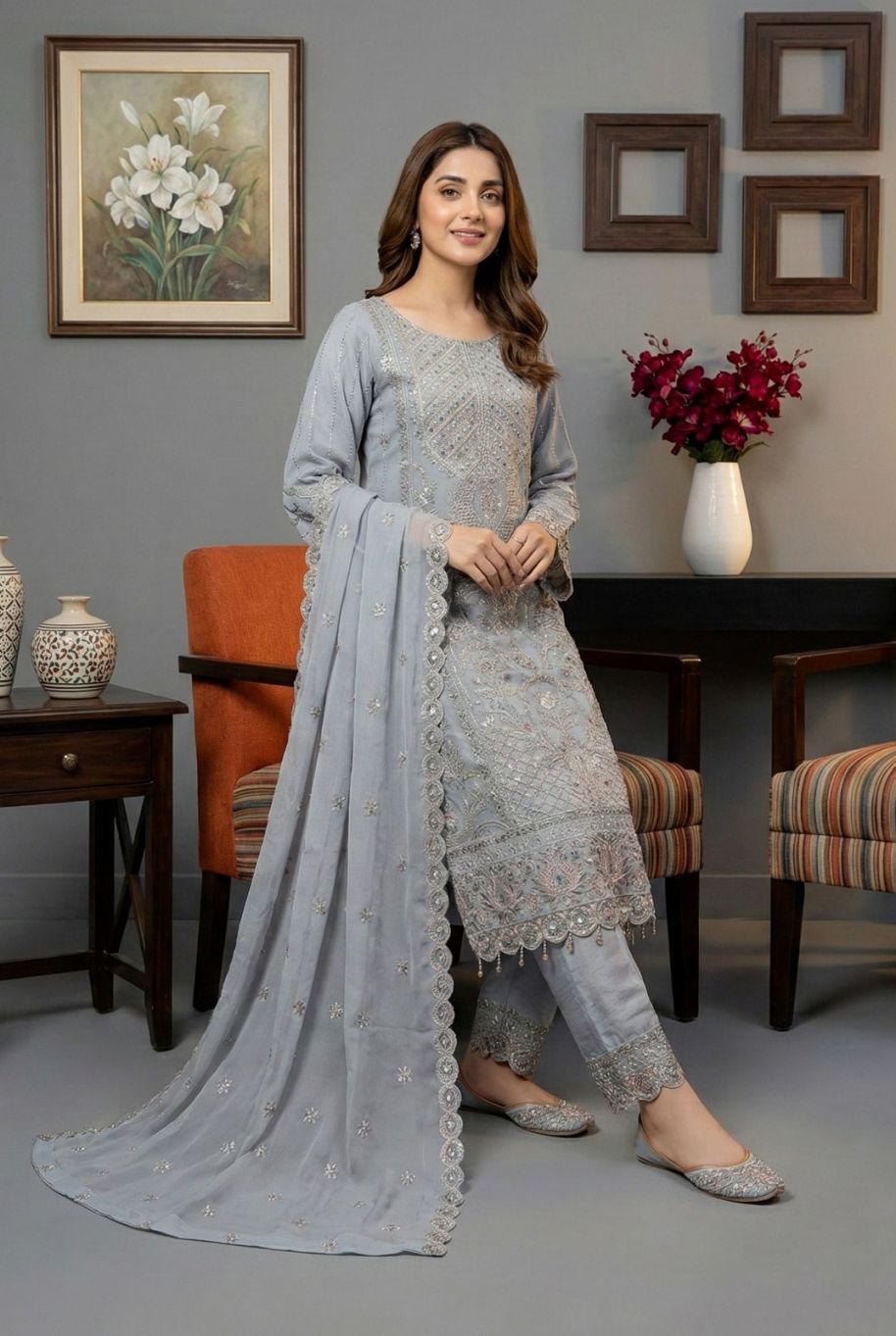 S364 Women Chiffon