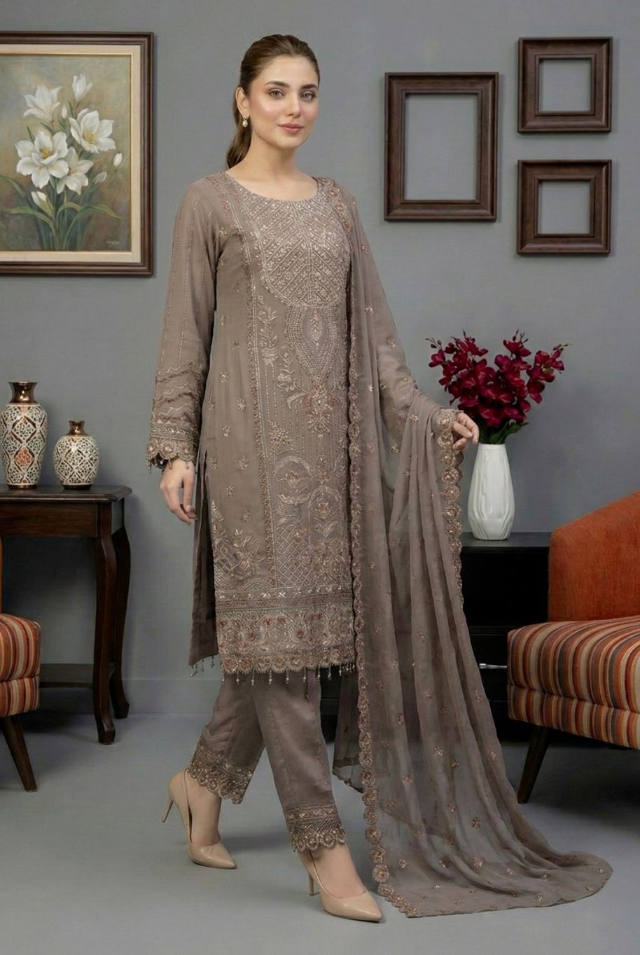 S364 Women Chiffon