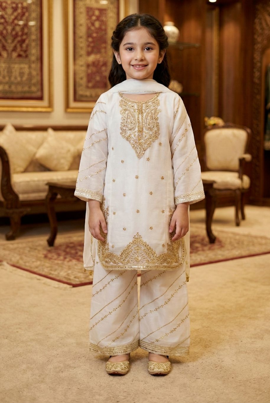 S 36 Kids Chiffon