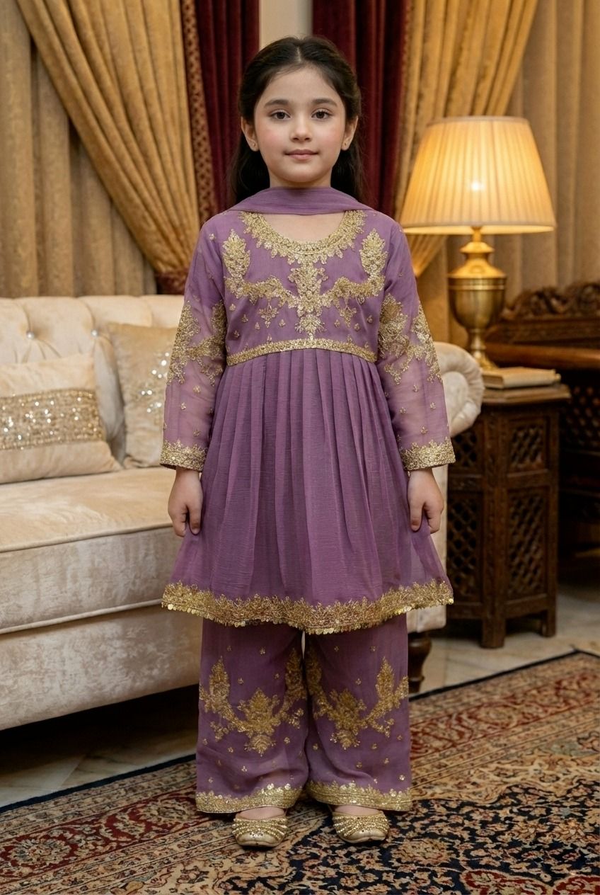 046 Kids Chiffon
