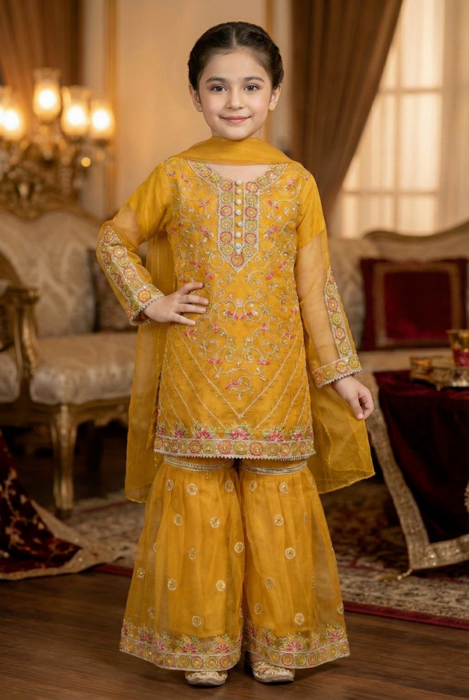 C 108 Kids Chiffon
