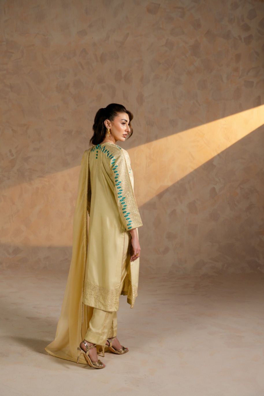 Celeste Women Raw Silk