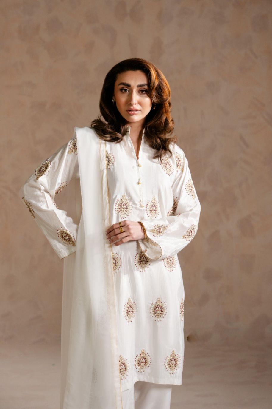 Adan Women Raw Silk