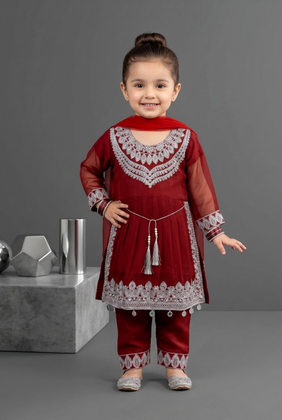 k2045 Kids Chiffon