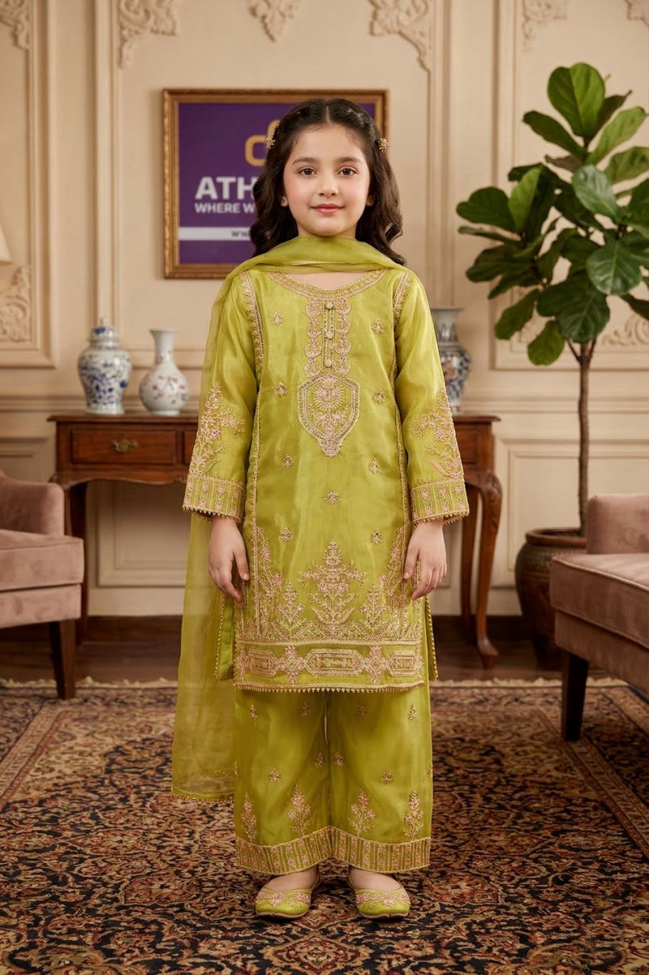 0 75 Kids Organza