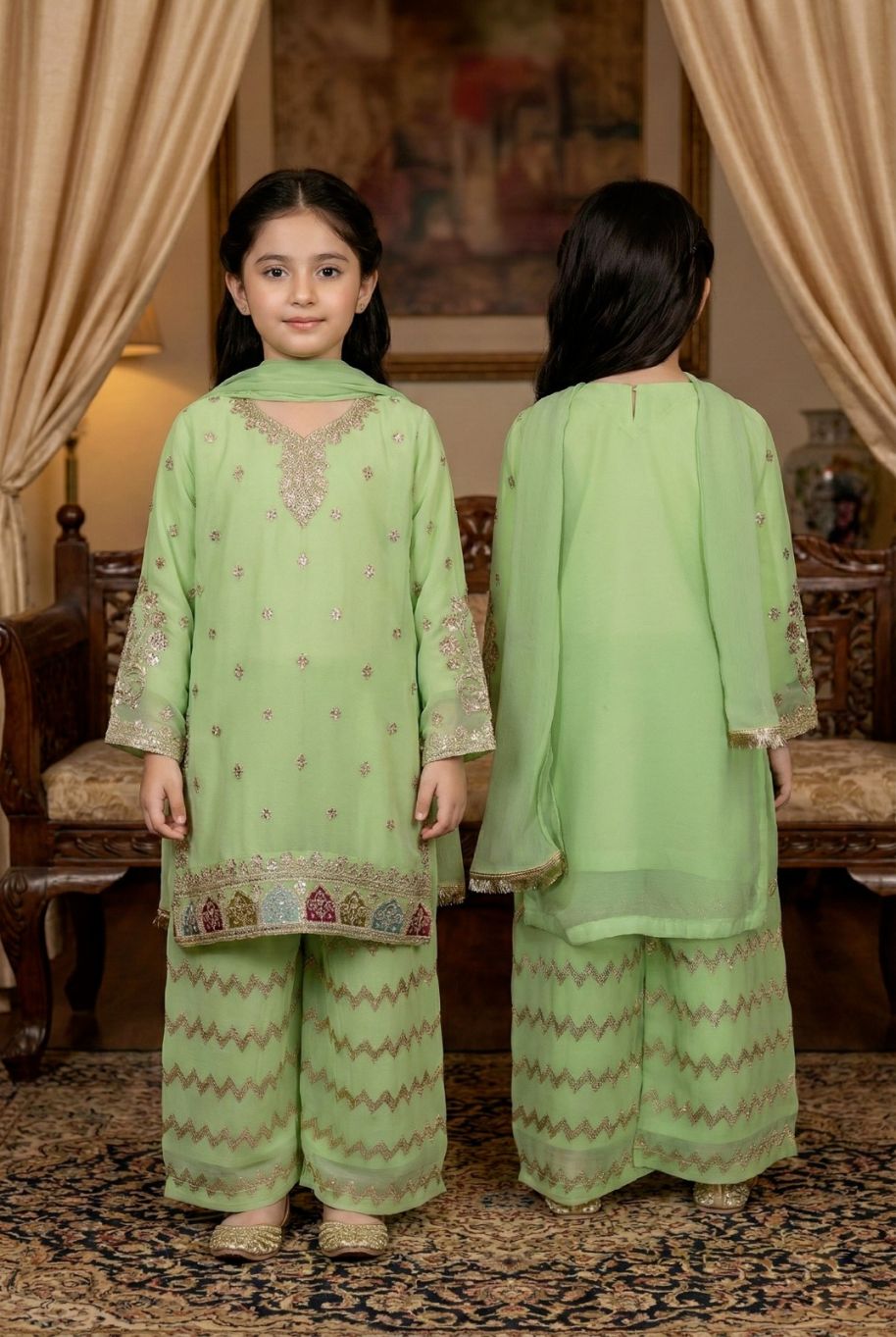 4551 Kids Chiffon