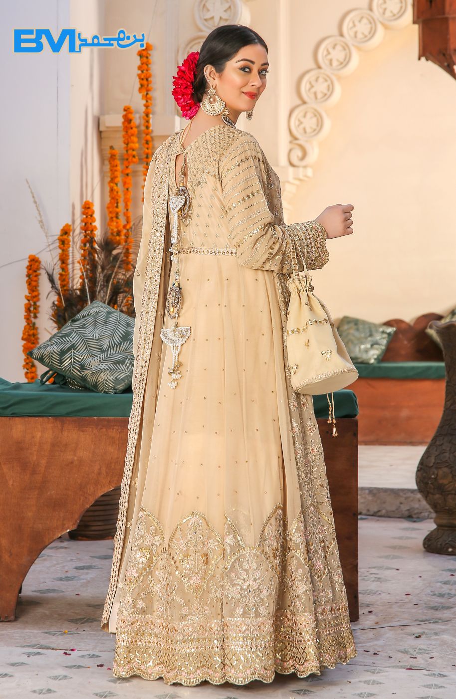 MUQADAS 06 Women Sohni Dharti Chiffon