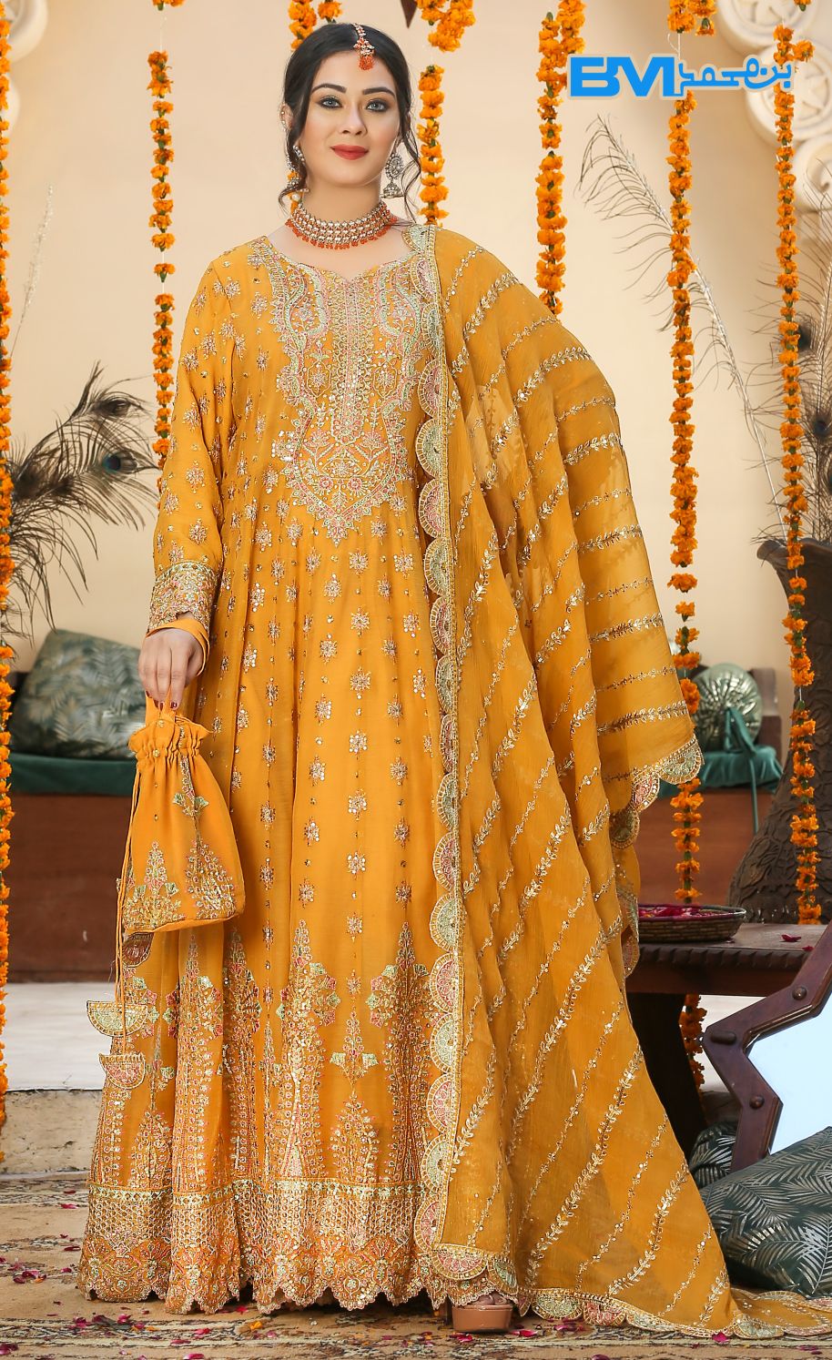 MUQADAS 03 Women Sohni Dharti Chiffon