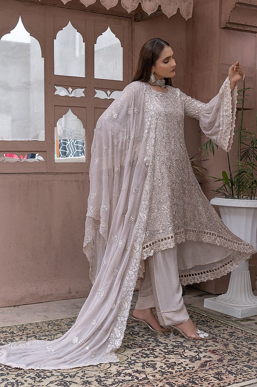 S-191 Women Sohni Dharti Chiffon