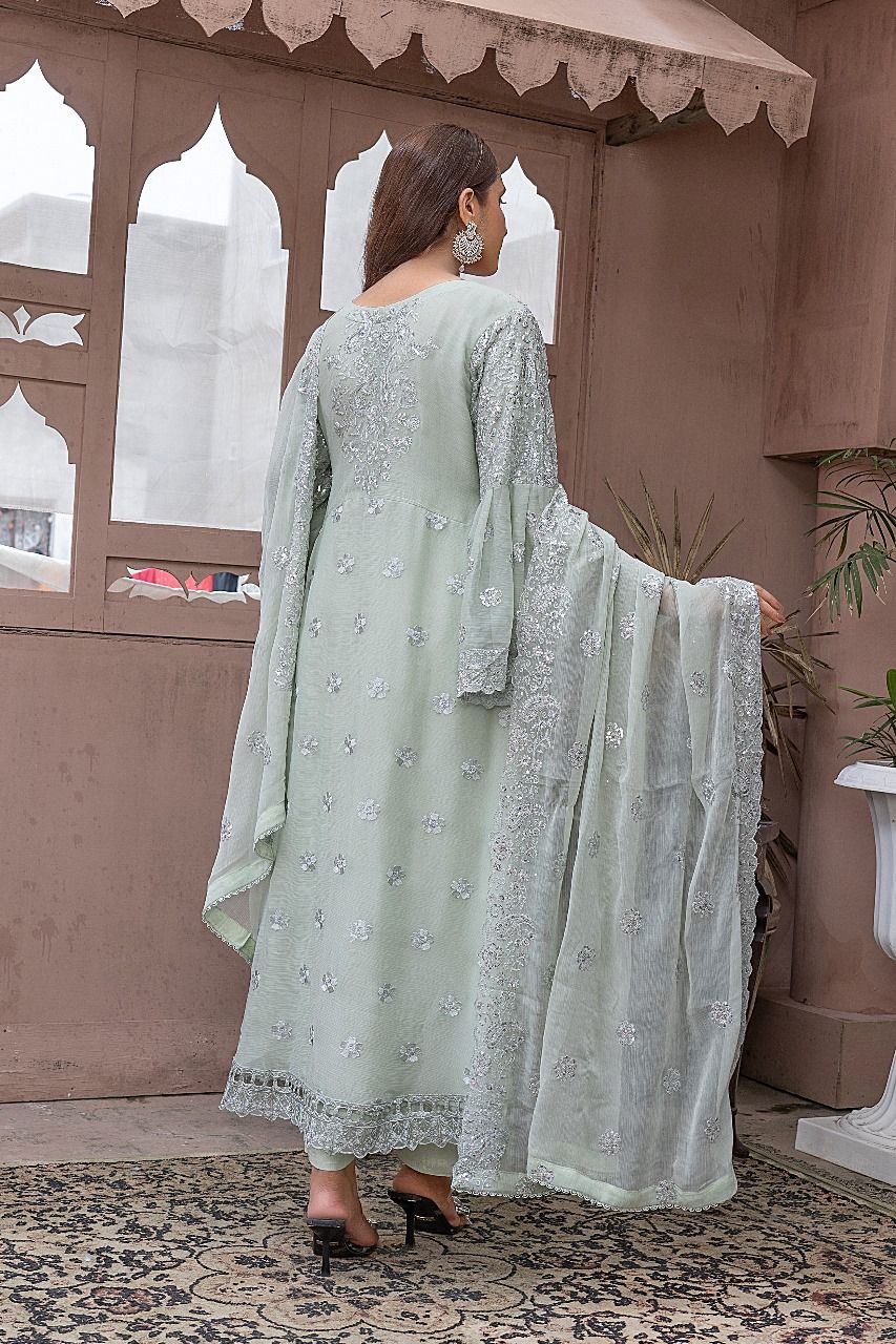 S-191 Women Sohni Dharti Chiffon