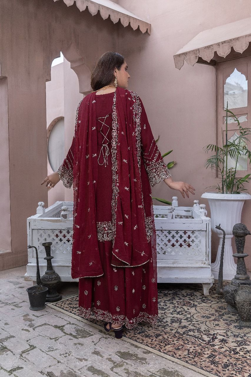 S-303 Women Sohni Dharti Chiffon