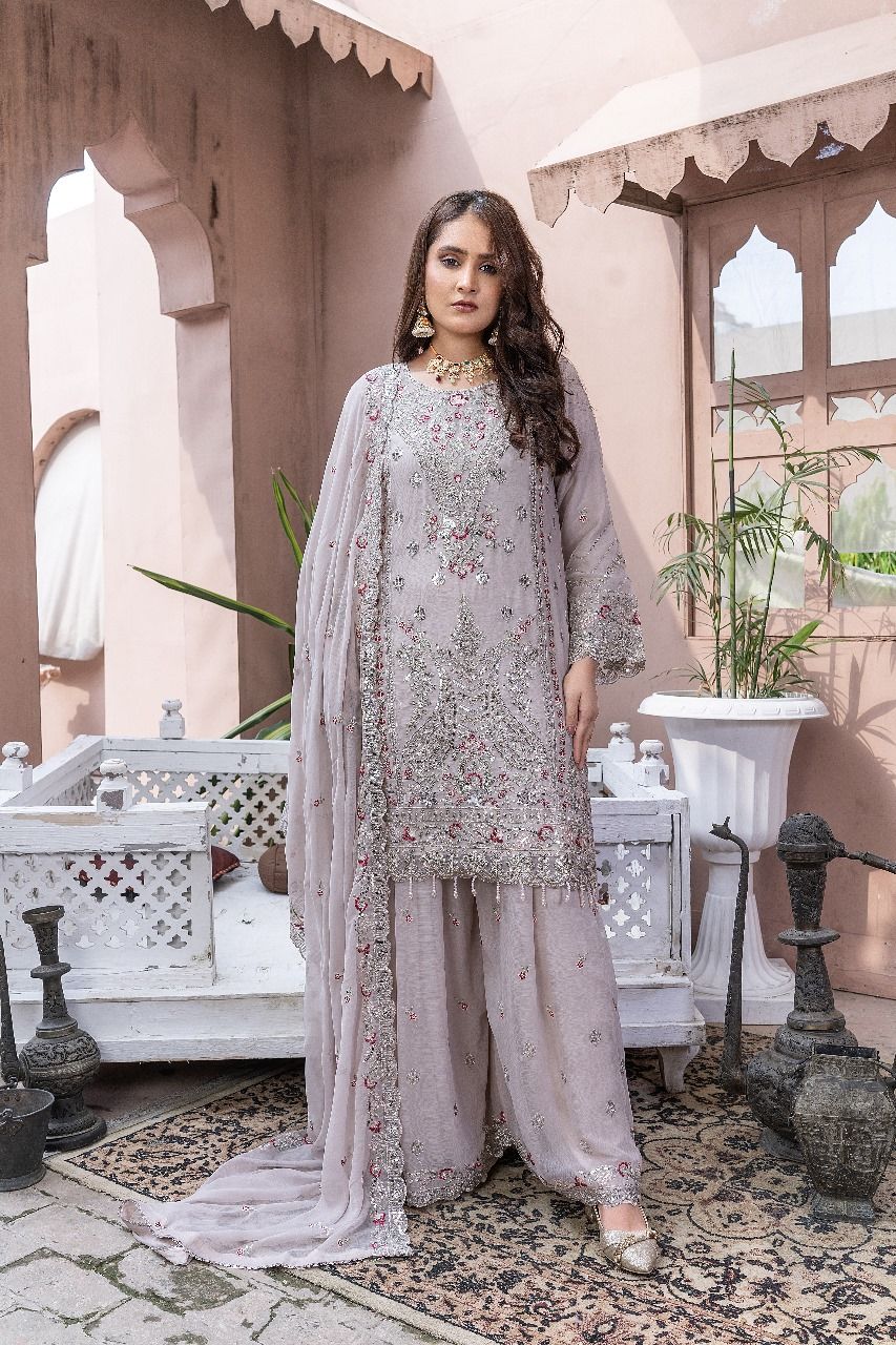 S-303 Women Sohni Dharti Chiffon