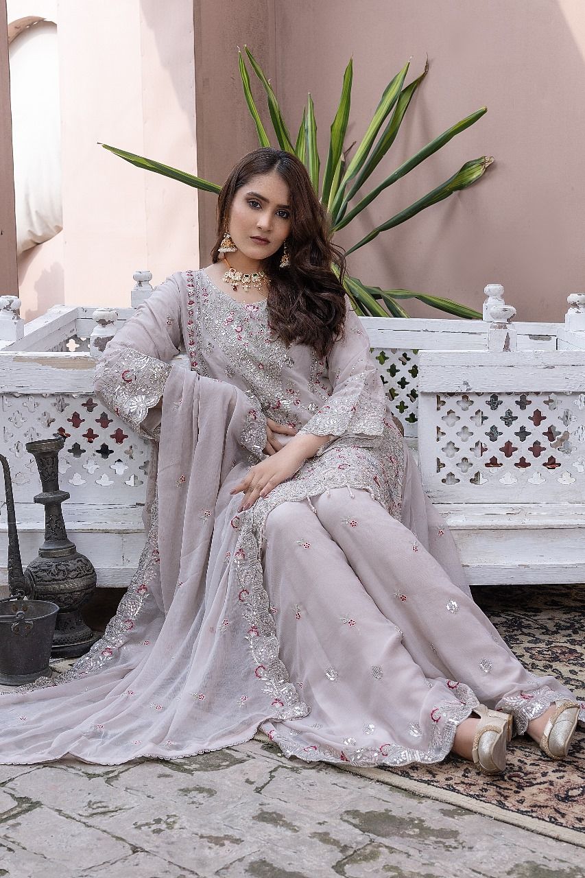 S-303 Women Sohni Dharti Chiffon