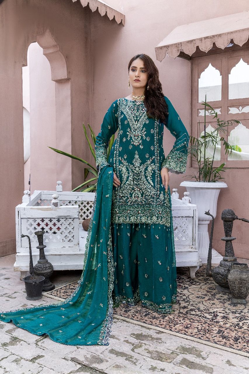 S-303 Women Sohni Dharti Chiffon