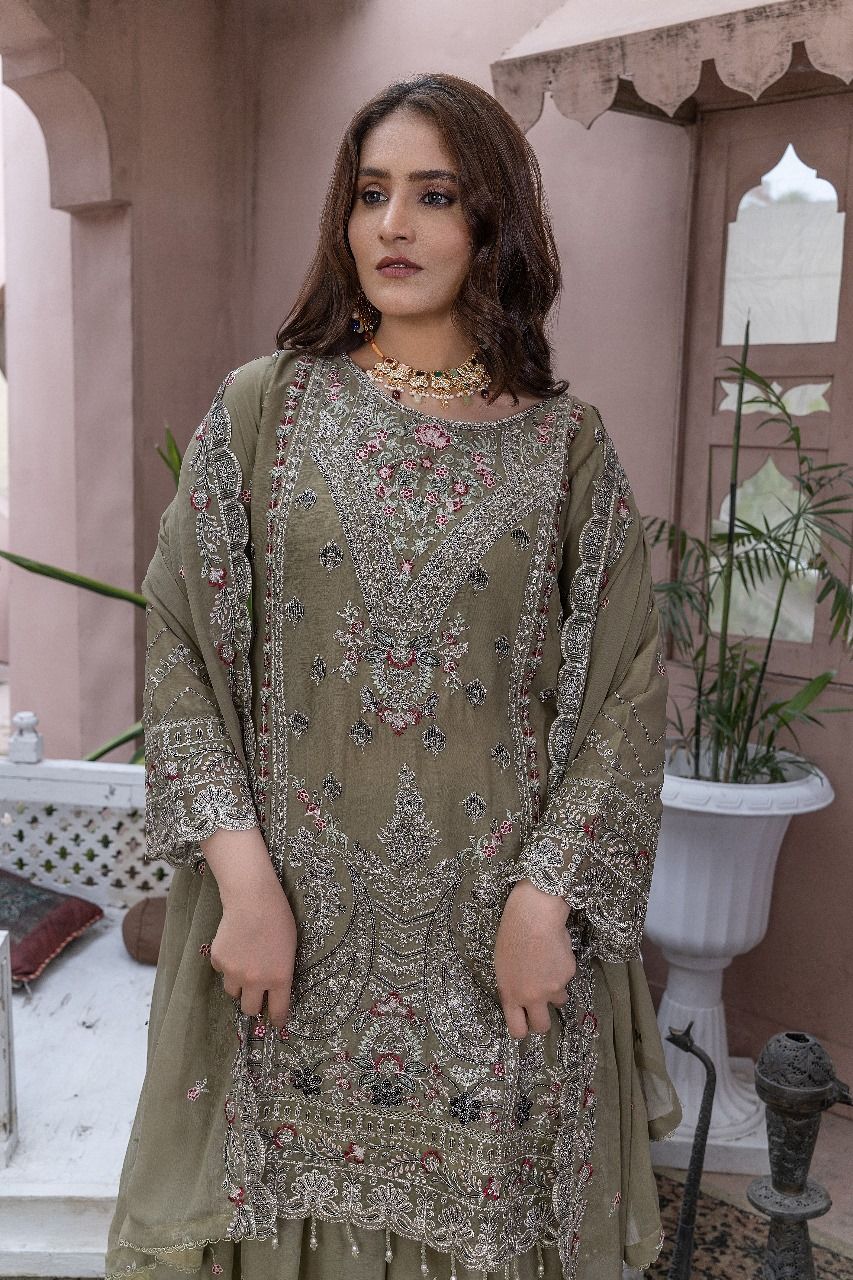 S-303 Women Sohni Dharti Chiffon