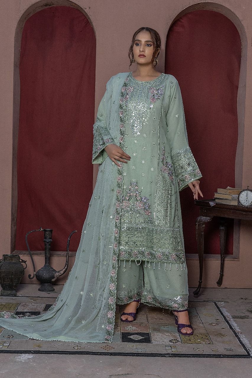 S-270 Women Sohni Dharti Chiffon