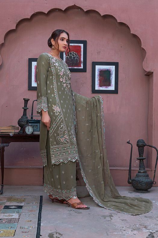 S-289 Women Sohni Dharti Chiffon