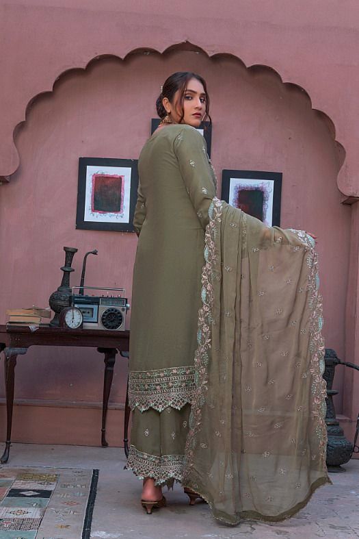 S-289 Women Sohni Dharti Chiffon