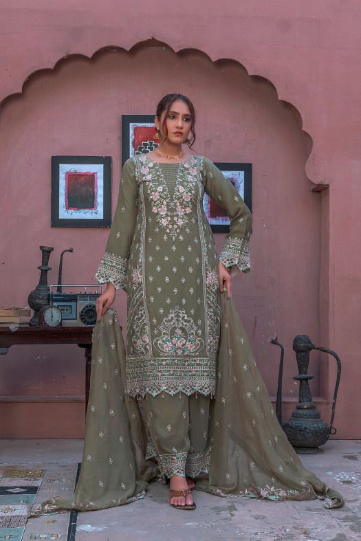 S-289 Women Sohni Dharti Chiffon