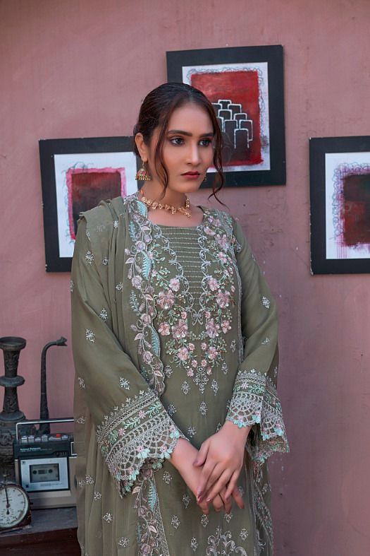 S-289 Women Sohni Dharti Chiffon