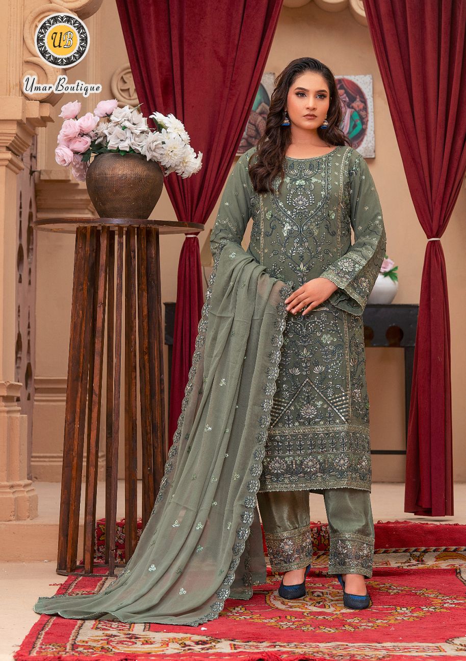 S-307 Women Sohni Dharti Chiffon