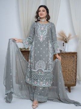 S-268 Women Sohni Dharti Chiffon