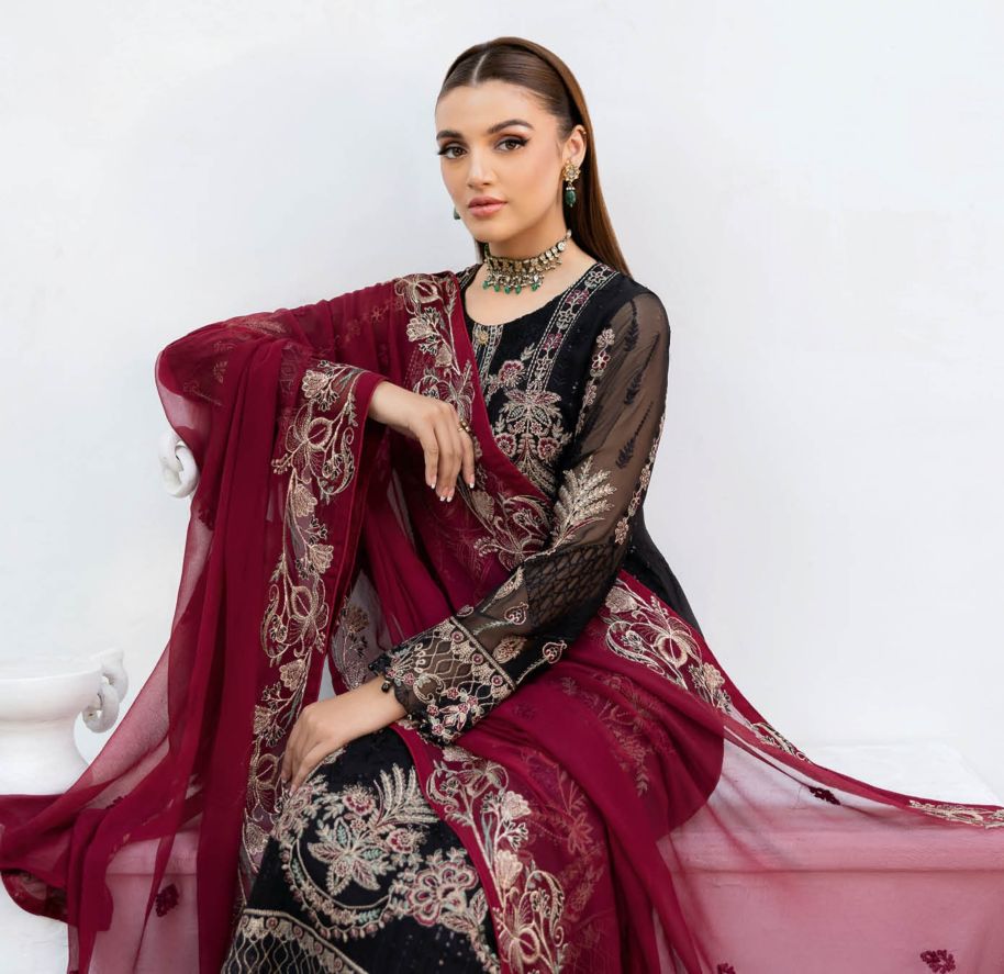 Ramsha Chevron Vol 10 Women Chiffon