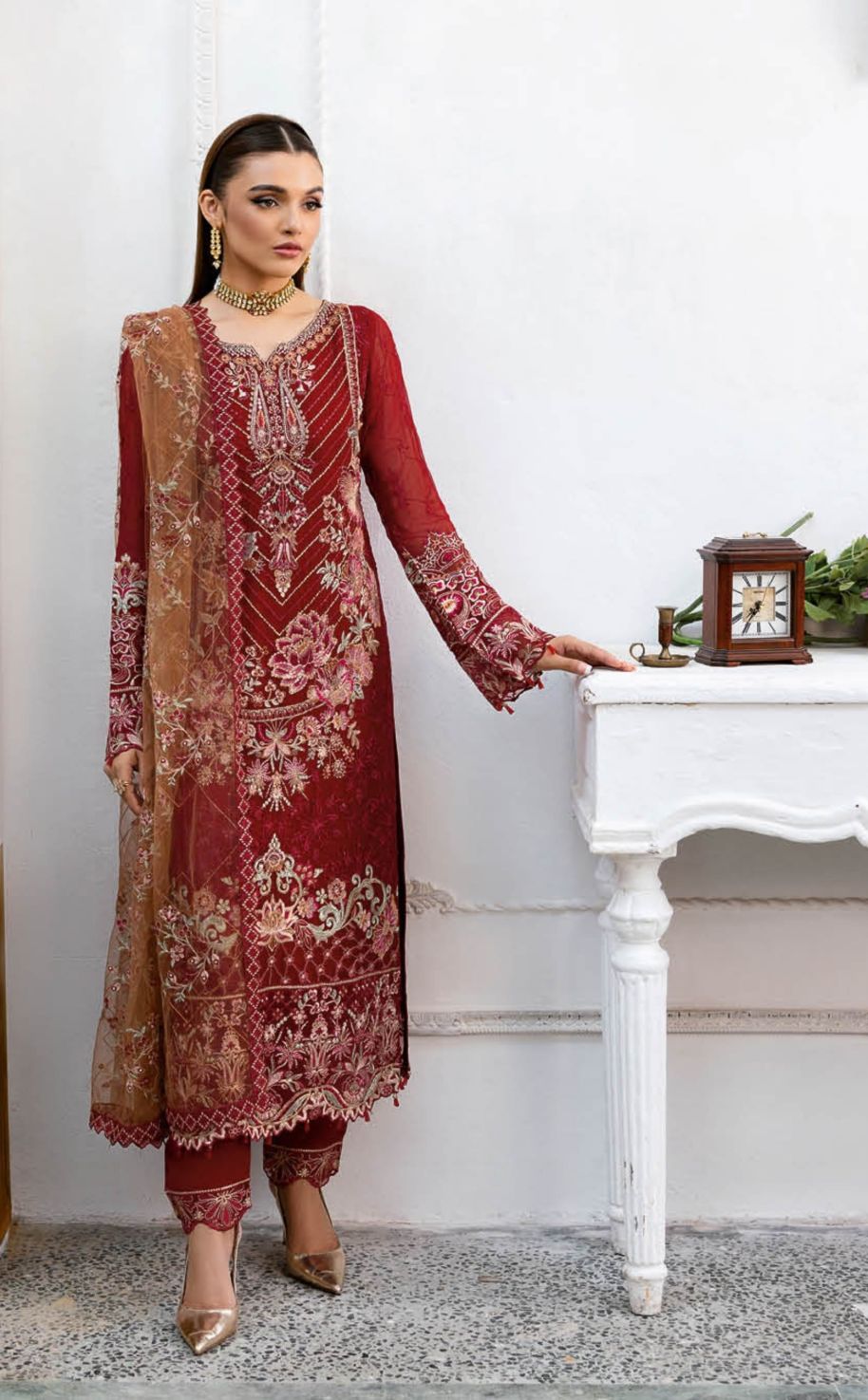 Ramsha Chevron Vol 10 Women Chiffon