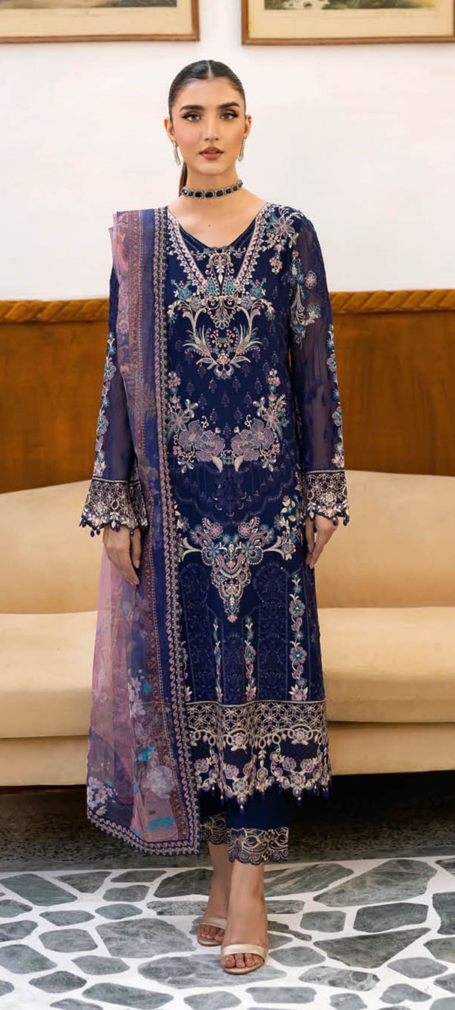 Ramsha Chevron Vol 10 Women Chiffon