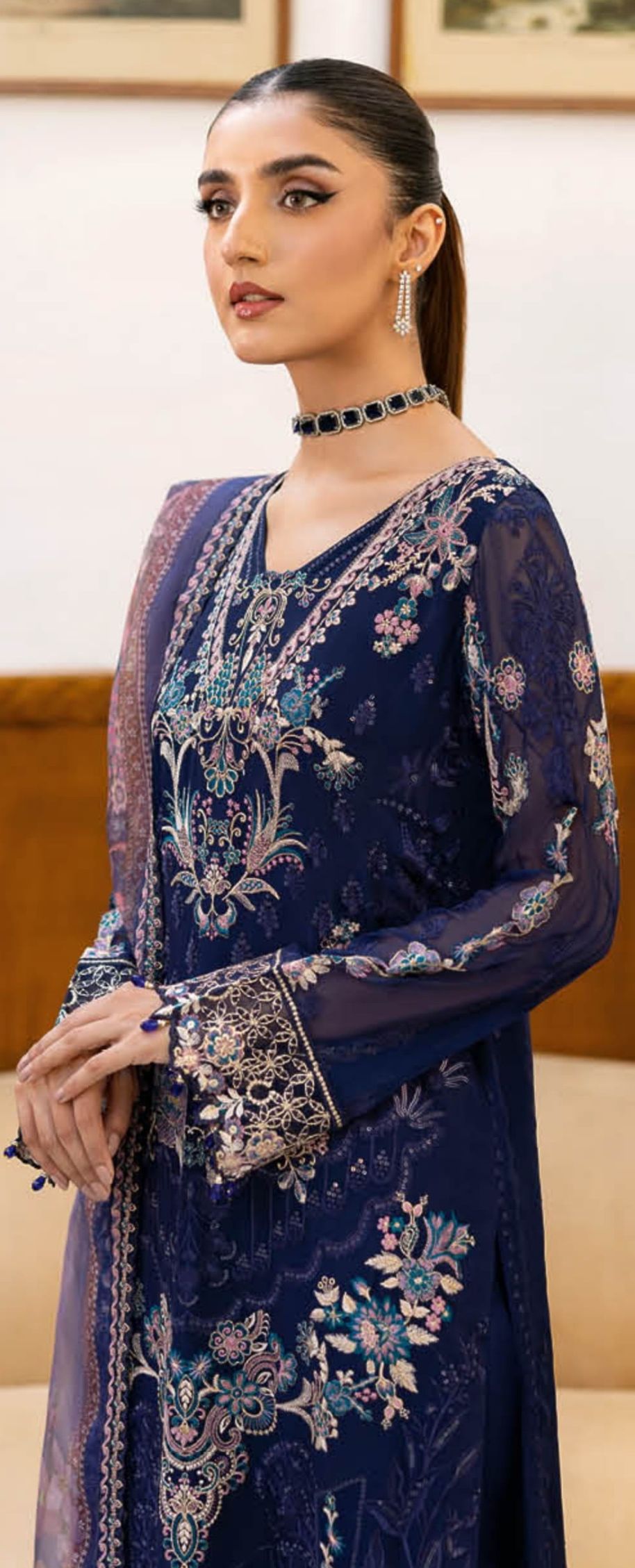 Ramsha Chevron Vol 10 Women Chiffon