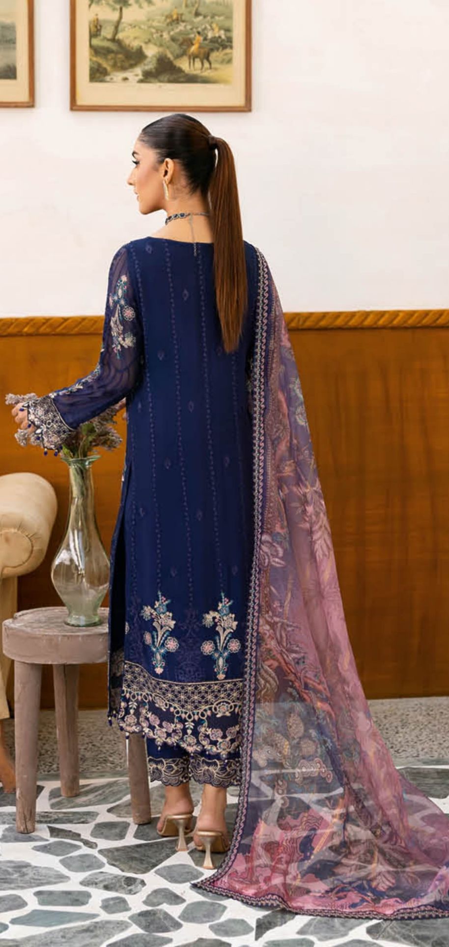 Ramsha Chevron Vol 10 Women Chiffon