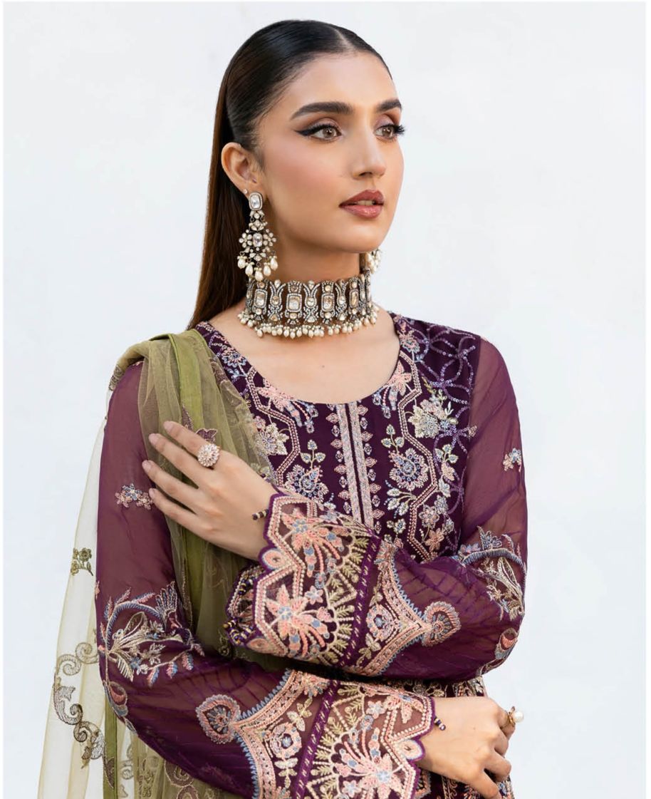 Ramsha Chevron Vol 10 Women Chiffon