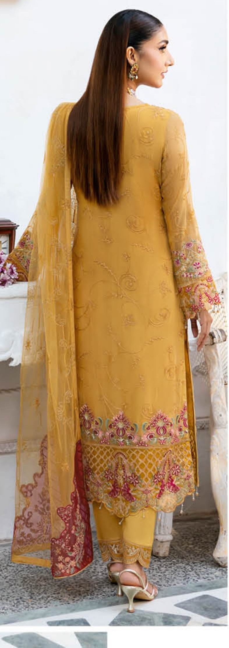 Ramsha Chevron Vol 10 Women Chiffon