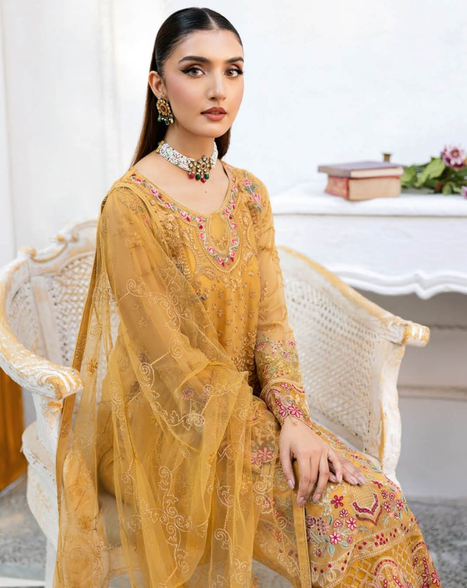 Ramsha Chevron Vol 10 Women Chiffon