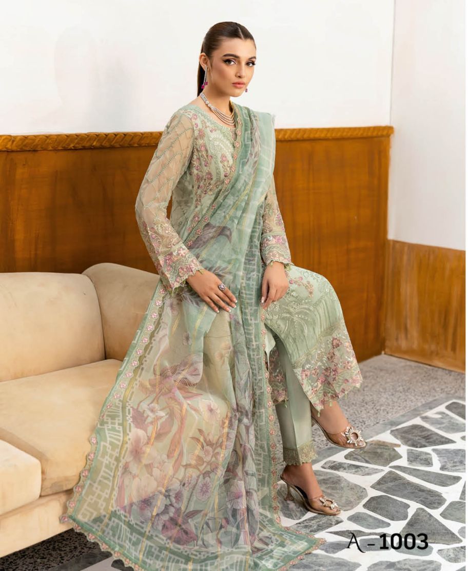 Ramsha Chevron Vol 10 Women Chiffon
