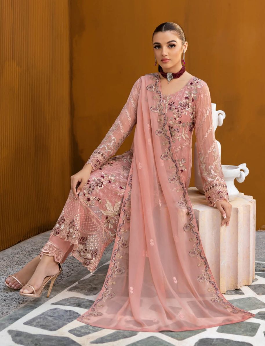 Ramsha Chevron Vol 10 Women Chiffon