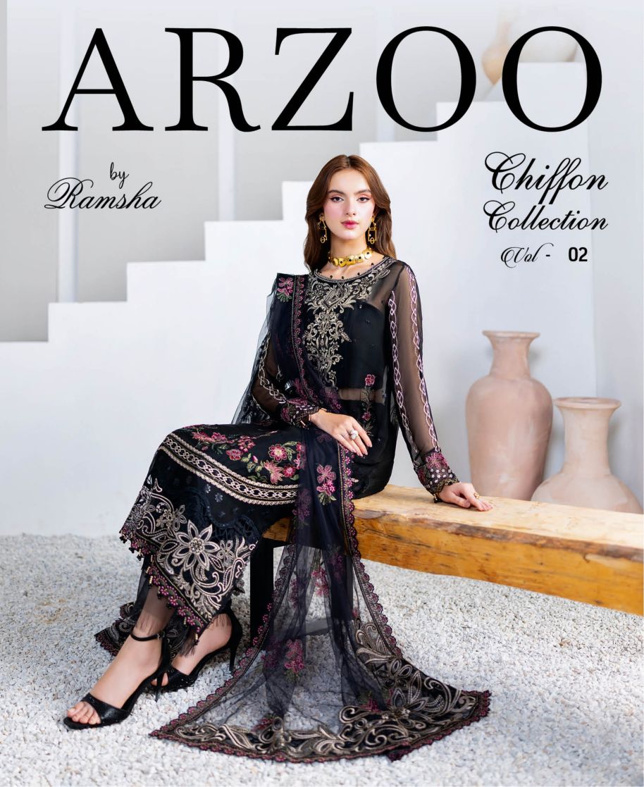Ramsha Arzoo Chiffon Vol 02 Women Chiffon
