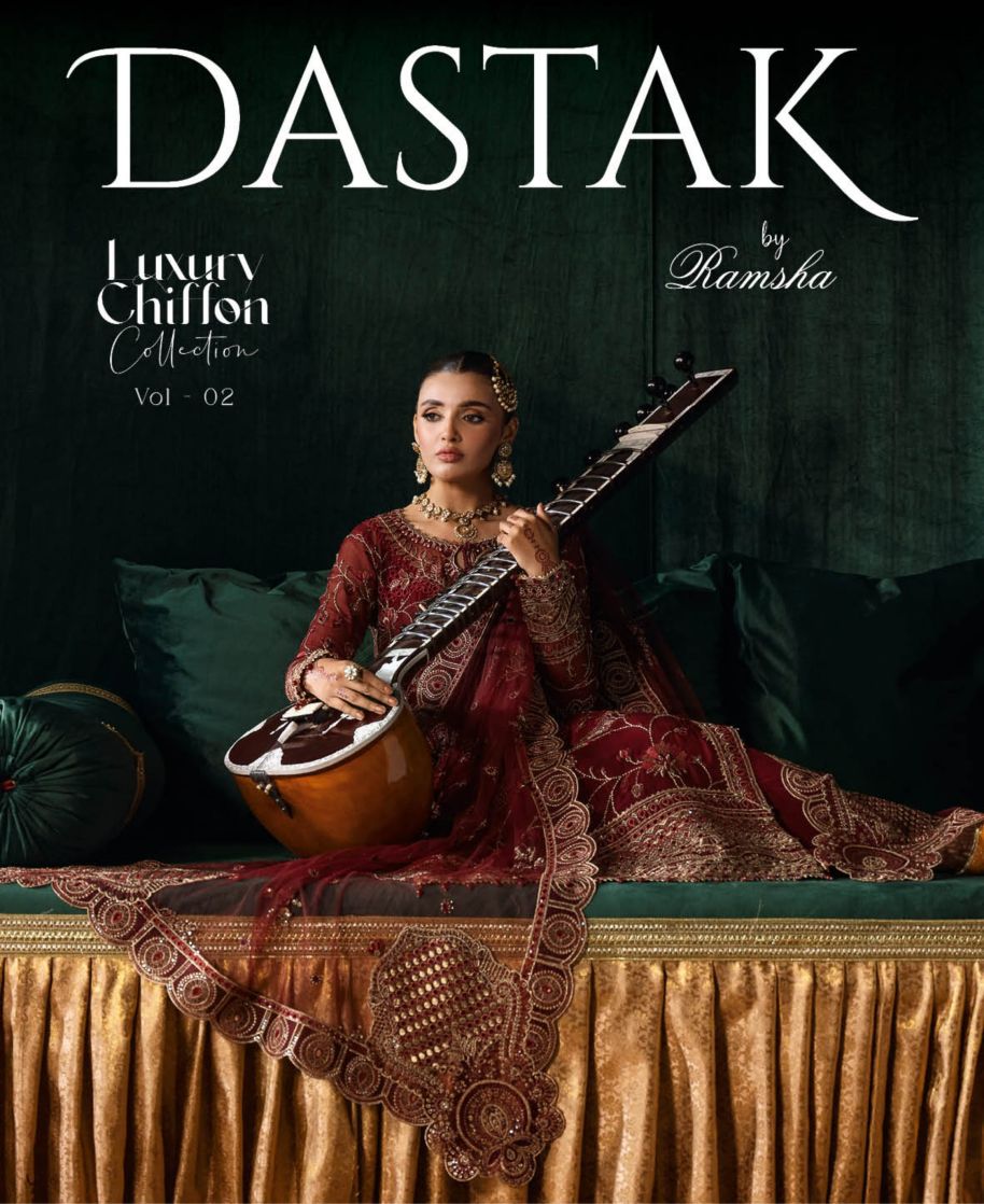 Ramsha Dastak Chiffon Vol 02 Women Chiffon