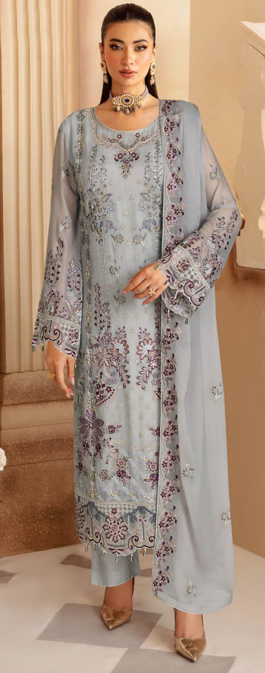 Ramsha Sangeet Vol 03 Women Chiffon