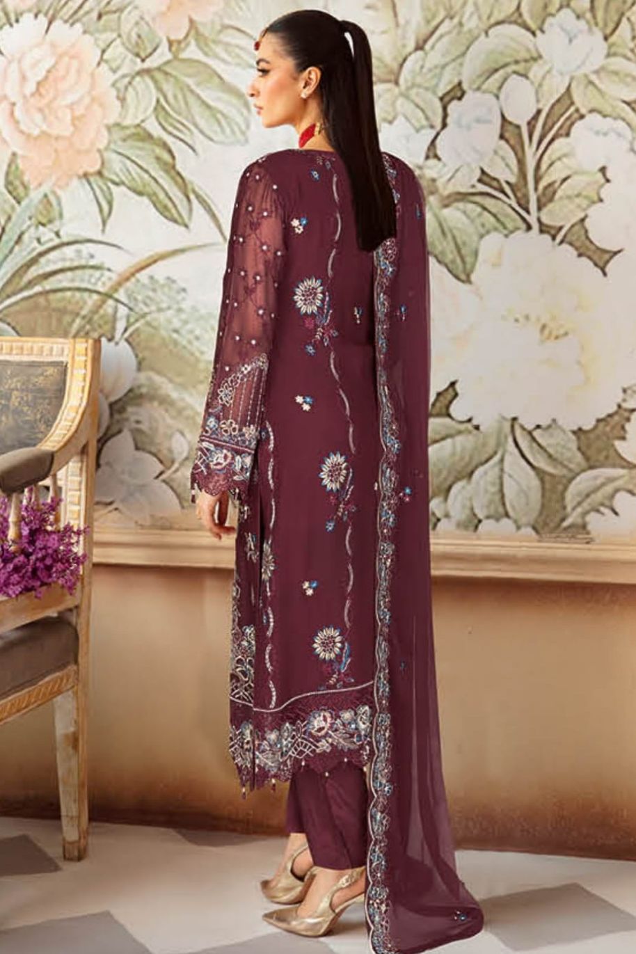 Ramsha Sangeet Vol 03 Women Chiffon