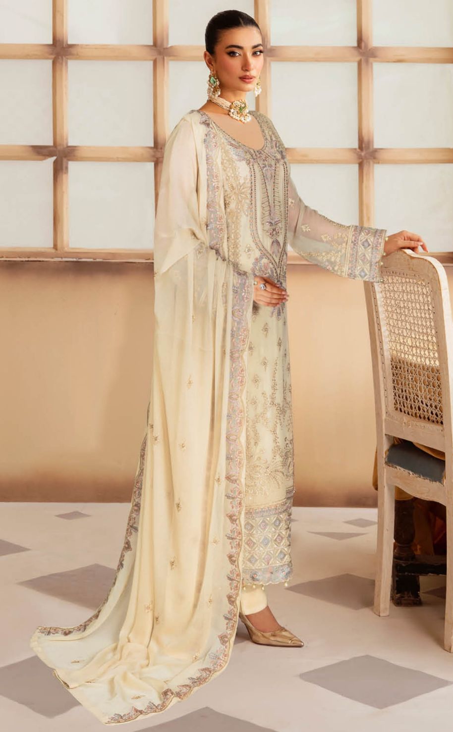Ramsha Sangeet Vol 03 Women Chiffon
