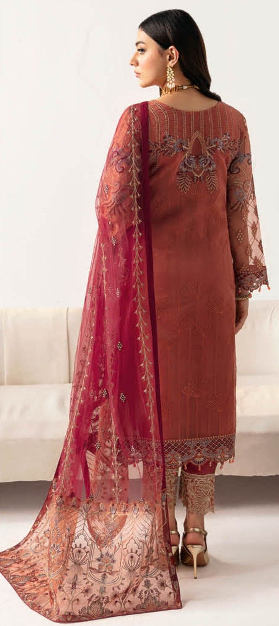 Ramsha Minhal Vol 11 Women Organza