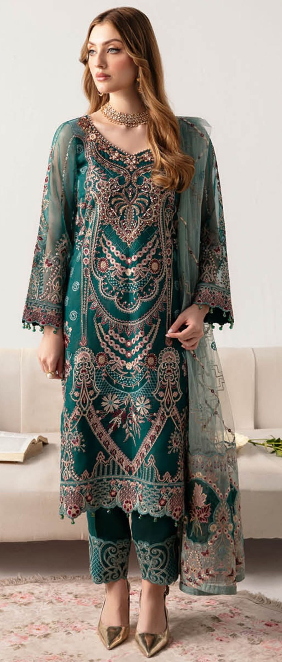 Ramsha Minhal Vol 11 Women Organza