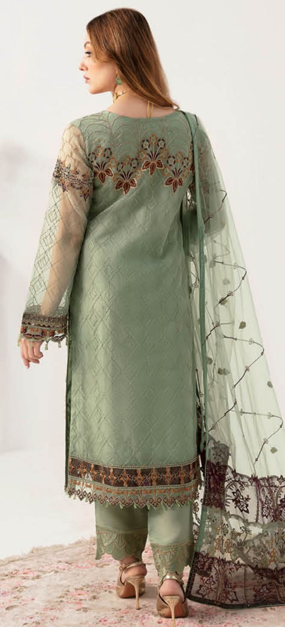 Ramsha Minhal Vol 11 Women Organza