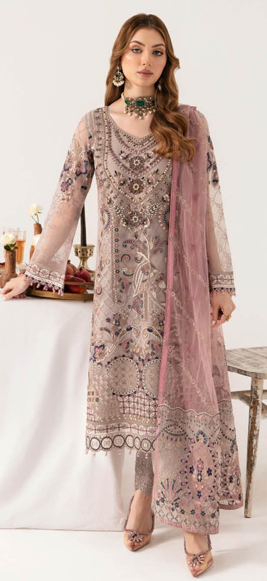 Ramsha Minhal Vol 11 Women Organza