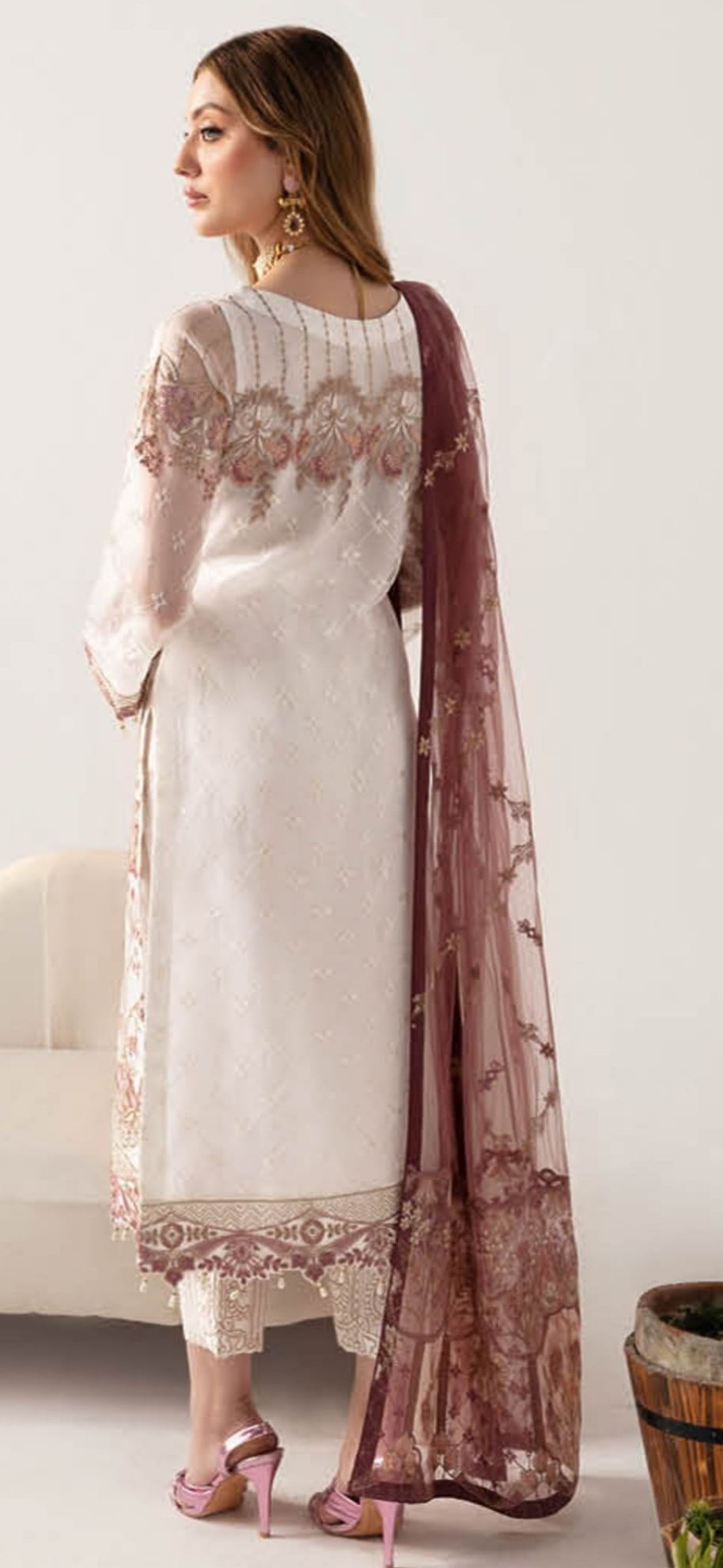 Ramsha Minhal Vol 11 Women Organza