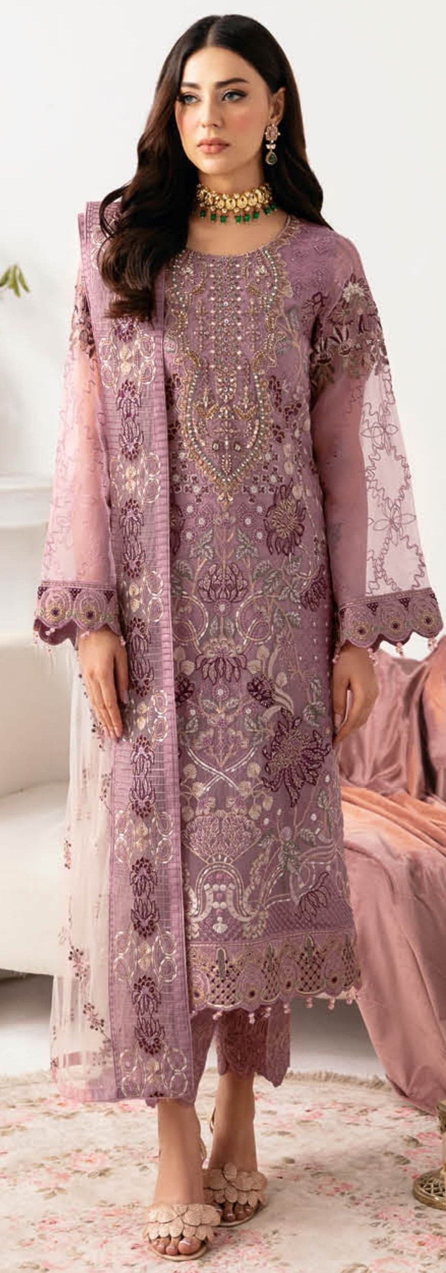 Ramsha Minhal Vol 11 Women Organza